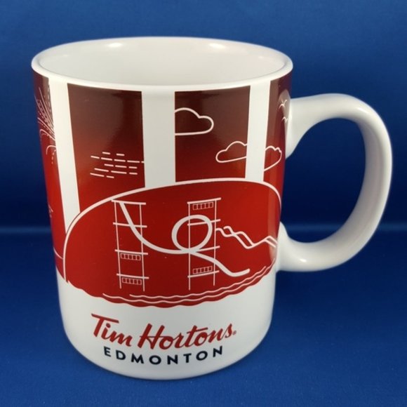 EDMONTON Tim Hortons Travel Collectible Mug 2016 (16 Fl.oz) - Picture 7 of 7